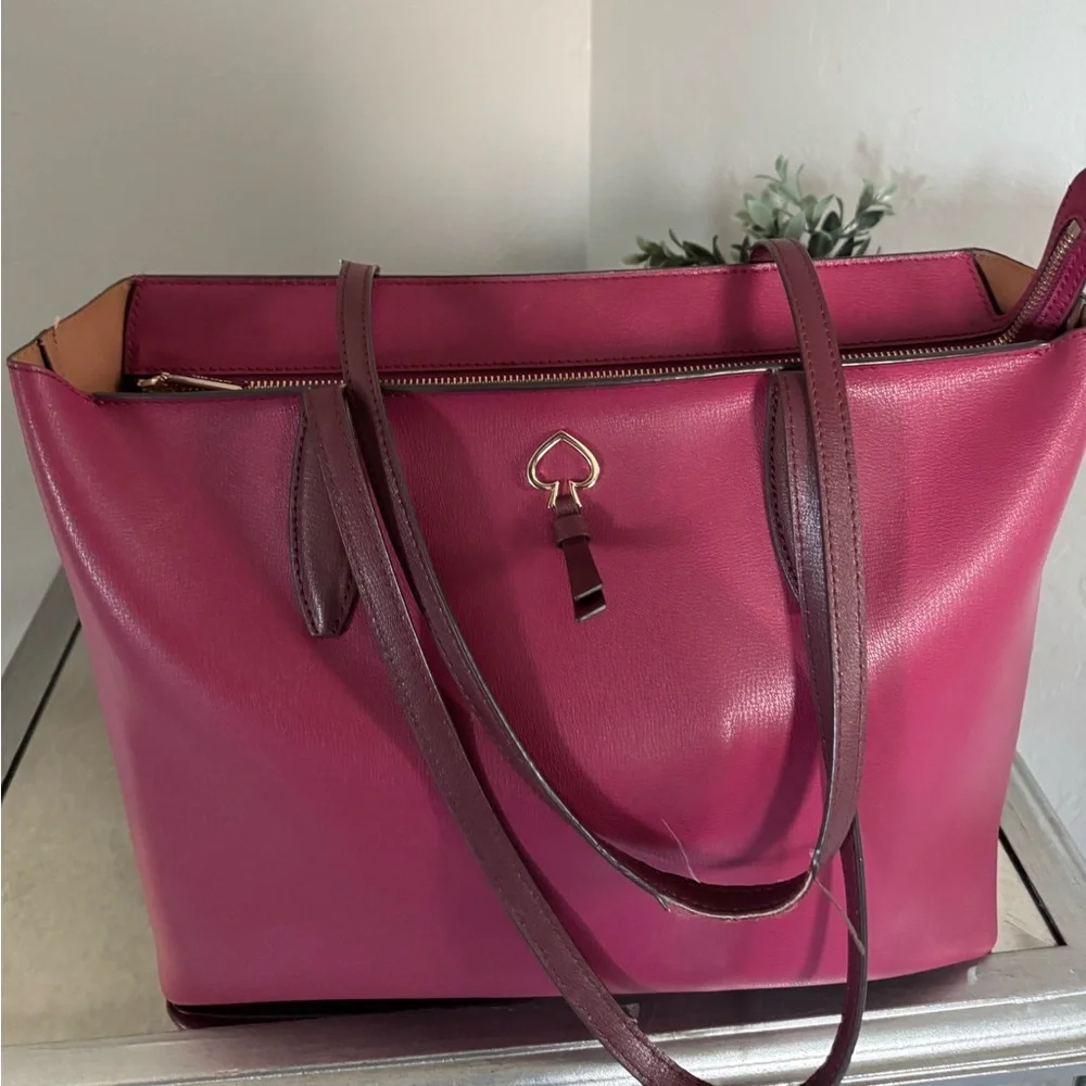 Kate Spade burgundy Tote bag